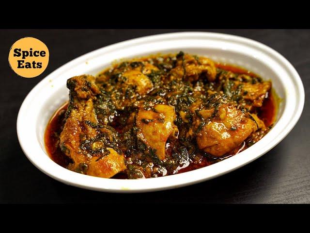 PALAK CHICKEN CURRY | SPINACH CHICKEN RECIPE | SAAG WALA CHICKEN