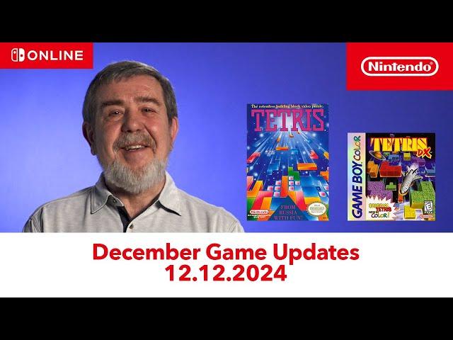 NES & Game Boy – December 2024 Game Update – Nintendo Switch Online