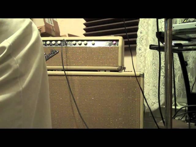Hendrix Sound Check-Hey Joe Intro on a 1964 Blonde Piggyback Bassman