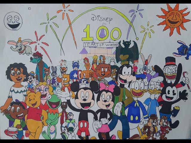 Disney 100th anniversary tribute