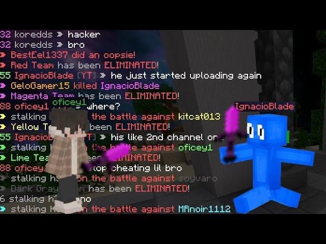 We Accidentally Fought Oficey1 and IgnacioBlabe in Hive Skywars