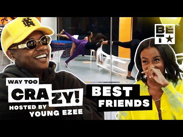 Young Ezee, Iyana Halley and Bre-Z Recap Viral Videos Featuring Best Friends | Way Too Crazy