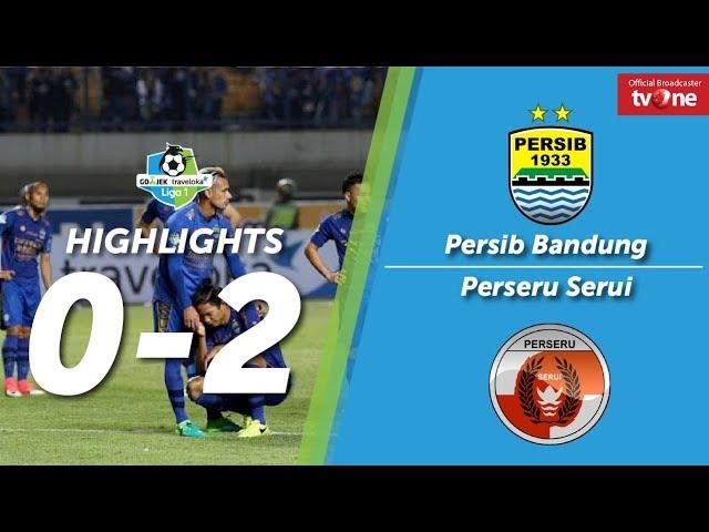 Persib Bandung vs Perseru Serui: 0-2 All Goals & Highlights - Liga 1