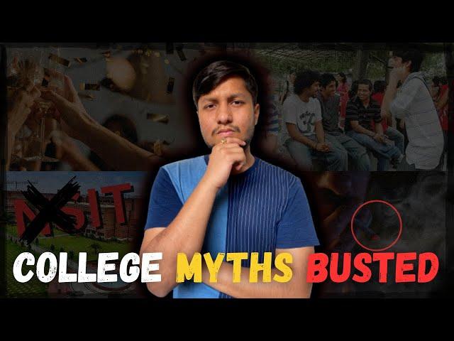 College Myths Busted | IIT | NIT | NSUT | DTU | #engineering