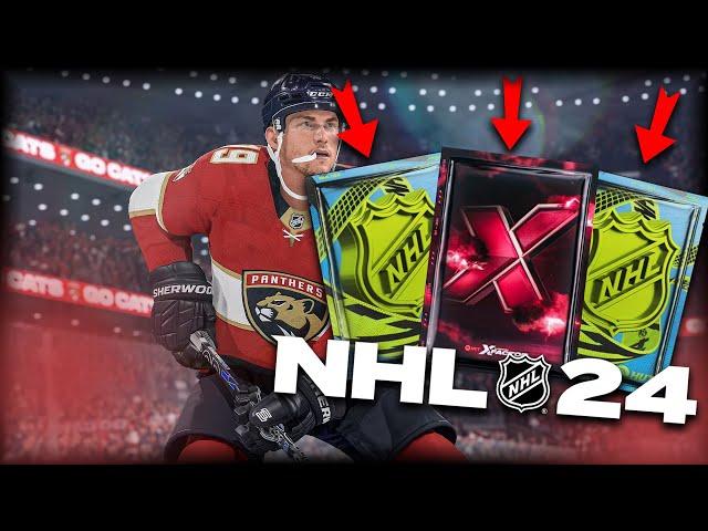 X FACTOR PACK & HUGE PACK OPENING + TEAM UPDATE (INSANE PULL) l NHL 24 HUT