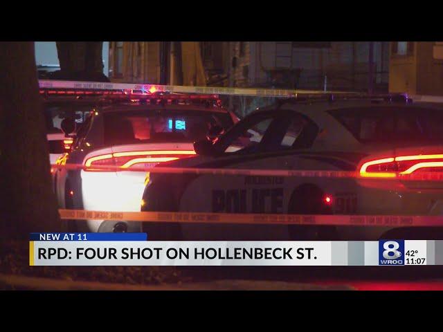 4 shot on Hollenbeck Street in Rochester including 3 teenagers