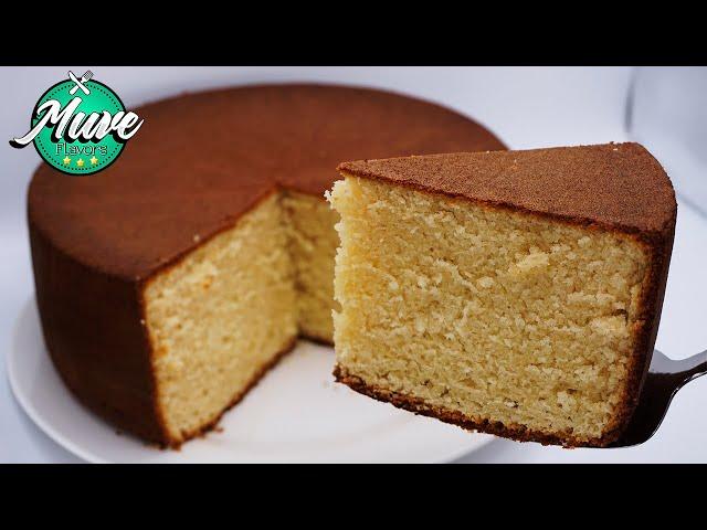 Torta de Vainilla SÚPER ESPONJOSA y muy fácil de preparar | Muve Flavors