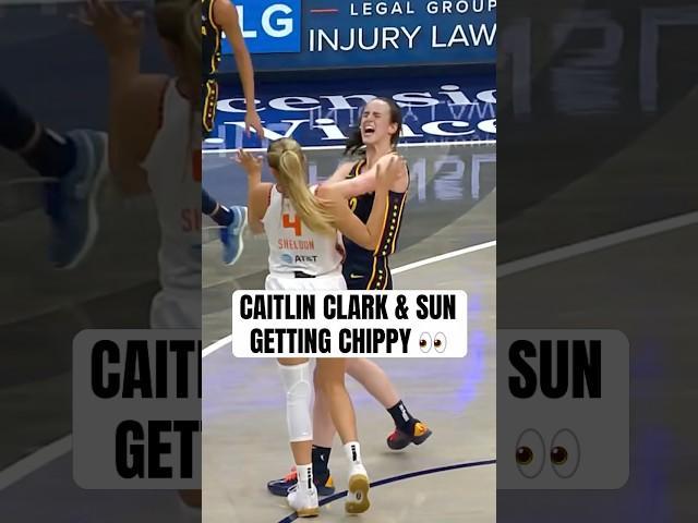 Caitlin Clark appeared to get poked in the eye