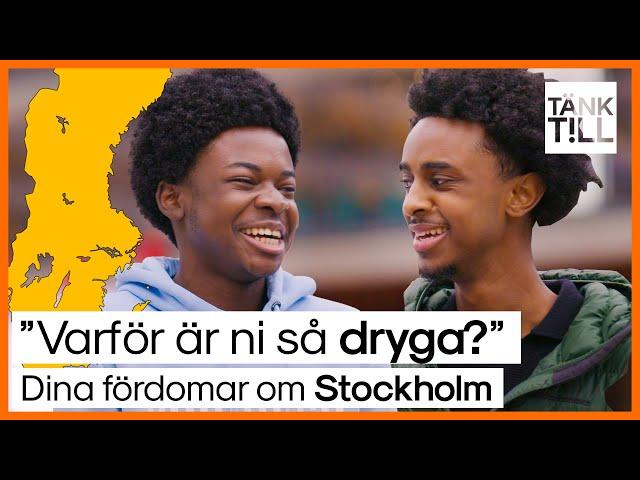 "Norrland är en stad eller?" | Dina fördomar om Stockholm!