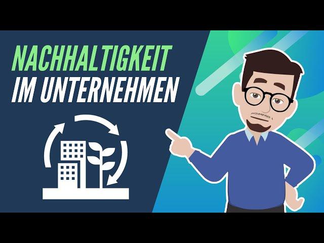 Nachhaltigkeit im Unternehmen 🪴| Beispiele und Tipps