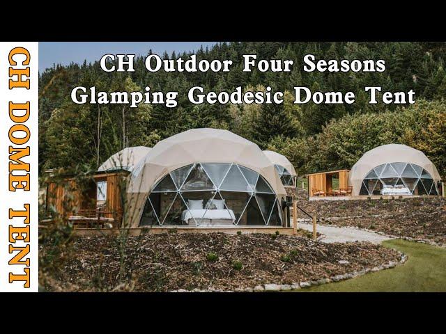 Hot Selling Product Geodesic Domes Tents Luxury Portable Camping Round Dome Tent Glamping House Tent