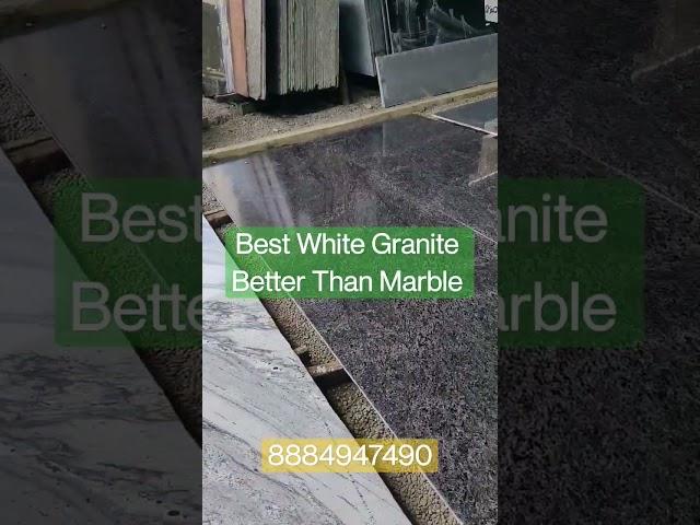 Best White Granite | New Pattern | Hard and durable for flooring | 8884947490 #shorts #granite