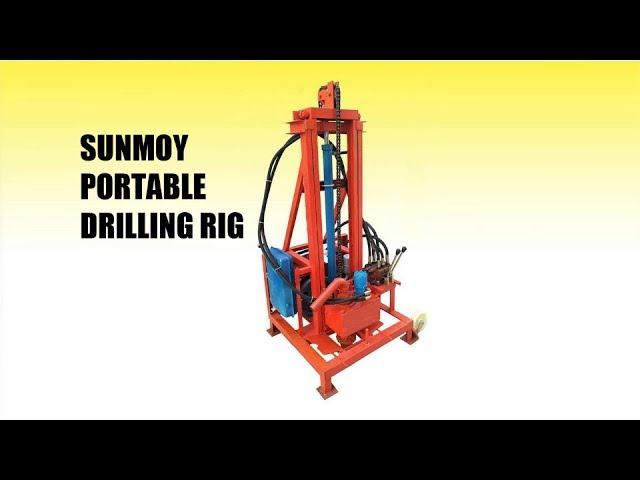 portable water drilling machine - low cost and easy to operate