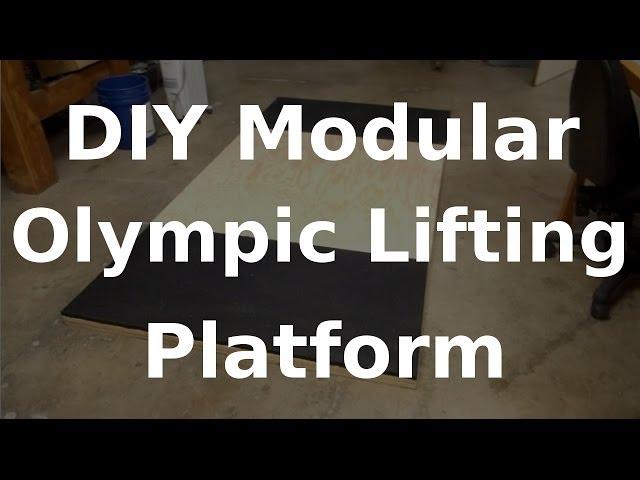 Fast Hacks #22 - DIY Modular Olympic Lifting Platform