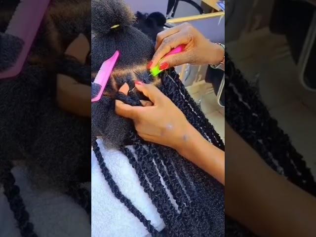 Yummy twist #shortsvideo #shortsfeed #hairstyle #braids #naturalhair