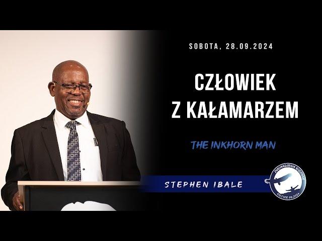 28.09.2024 – Stephen Ibale – Człowiek z kałamarzem | The Inkhorn Man