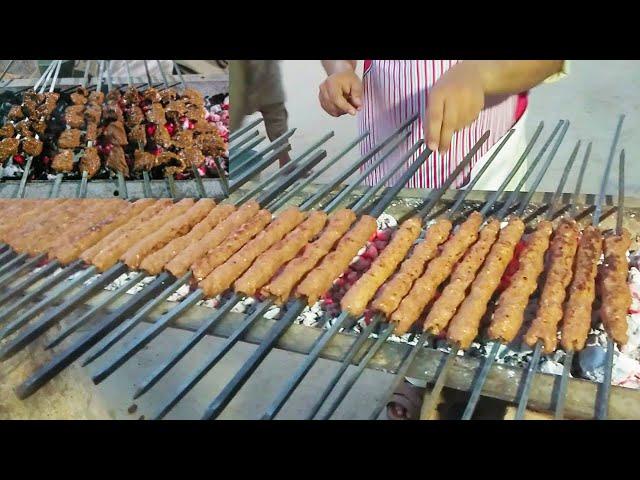 SEEKH KABAB COMMERCIAL RECIPE | Mutton Kabab | Tikka Boti Recipe | by Samiullah Food Secrets