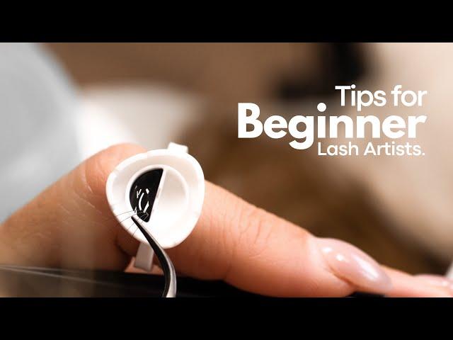 Beginner Lash Artist TIPS | Eyelash Extension Tutorial