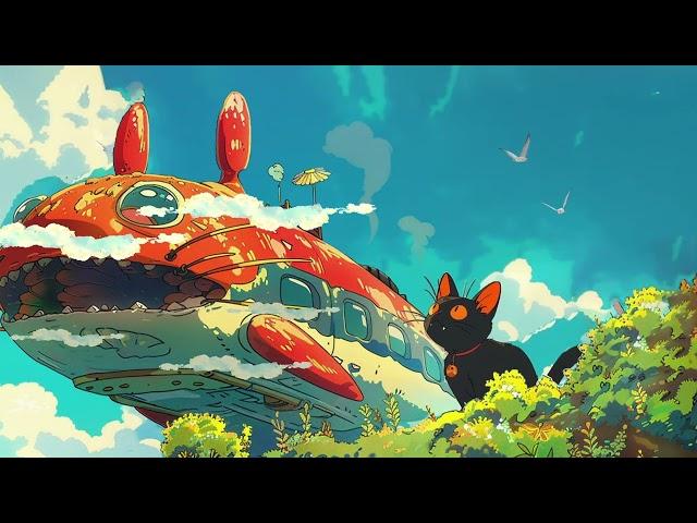 adventure with my cat  lofi hip-hop music | relaxing background playlist