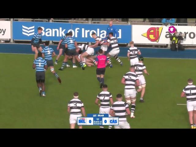 2022 Leinster Schools Senior Cup, Belvedere v St Vincent's Castleknock, 18 Feb 2022