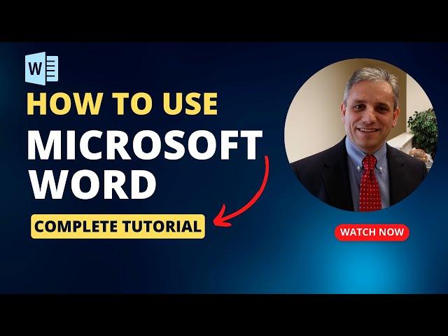 Word 2019 Full Tutorial: Microsoft Word Made Easy