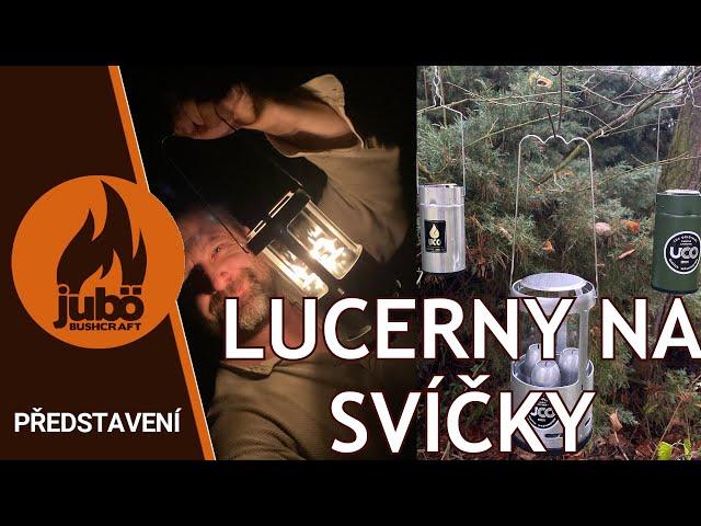 Představení : Lucerny na klasické, ale i čajové svíčky - UCO Gear