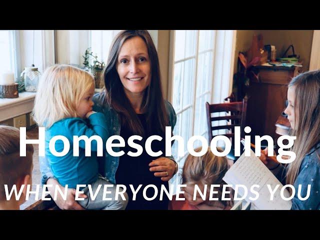 Homeschooling When All Your Kids Need You At the Same Time