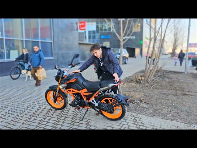 Мотоцикл NITRO 200. Мотосалон ТАТ МОТО. Часть 121.