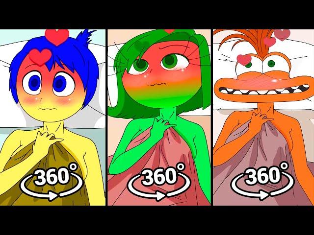 Fear x Joy x Disgust x Anxiety | Inside out 2 animation in 360 VR Cinema