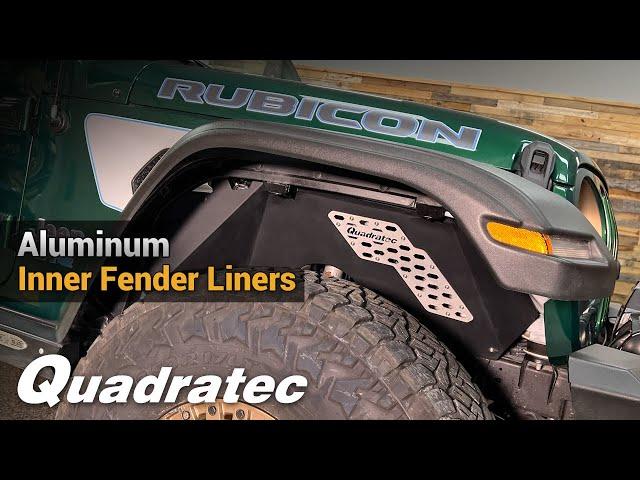 Quadratec Inner Fender Liners for Jeep Wrangler JL & Gladiator JT