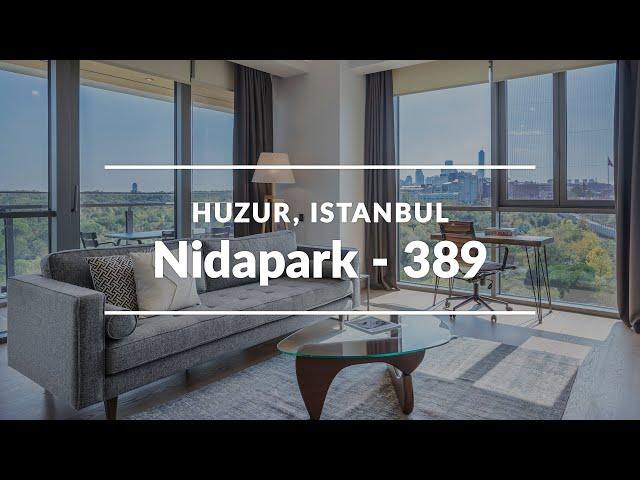 Istanbul Apartment Tour | Furnished Three-Bedroom Apartment in Huzur, Istanbul