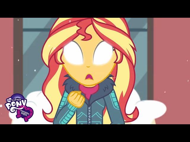 Equestria Girls | Winter Break-in (Holidays Unwrapped) | MLP EG Shorts