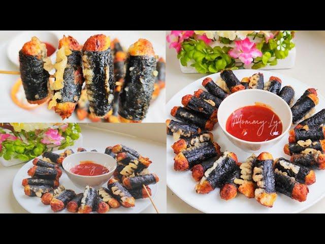 CHICKEN SEAWEED ROLL RECIPE || CHICKEN NORI ROLL || Napaka Sarap!! PANGNEGOSYO RECIPE!