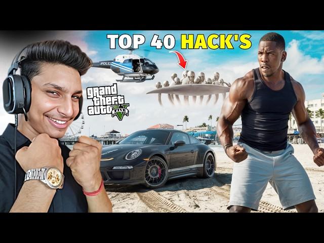 TOP 40 GTA 5 HACKS YOU MUST TRY BEFORE GTA 6!