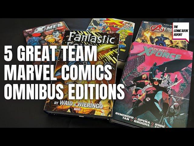 5 Great Team Marvel Comics Omnibus Editions