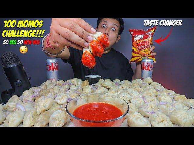 100 MOMO EATING CHALLENGE  100 DUMPLINGS EATING CHALLENGE|EATING CHALLENGE |FOOD CHALLENGE VIDEOS