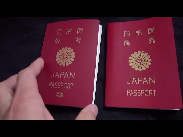 JAPAN NEW PASSPORT １０年ぶり！新しいパスポートに更新した！