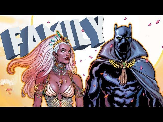 Storm & Black Panther's Family Tree (X-Men)