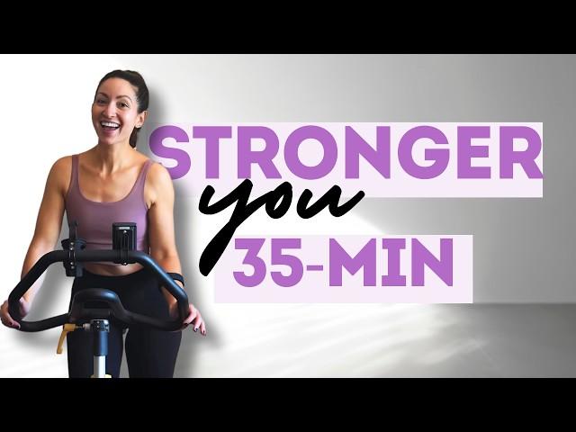 35-Min Medium Intensity / Hills and Flats / Indoor Cycling Spin Workout