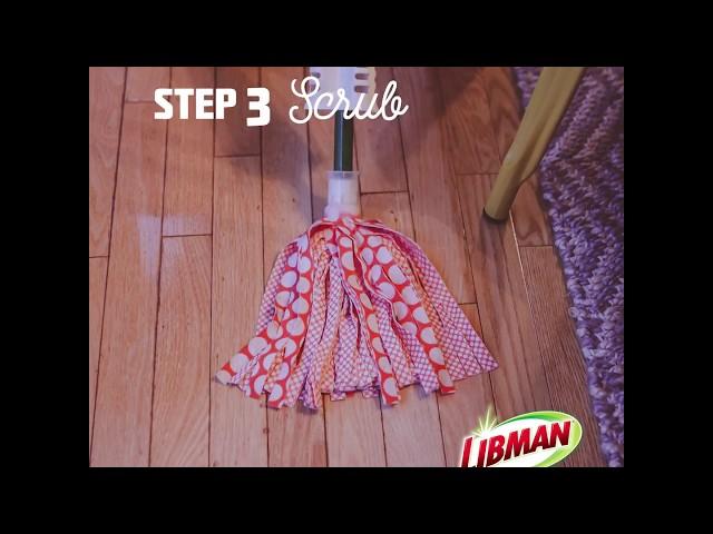 Libman Wonder® Mop - Usage