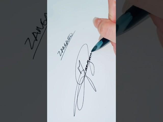 Turning names into a signature #name #art #lettering #handwriting #signature
