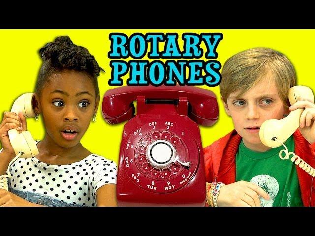 KIDS REACT TO ROTARY PHONES
