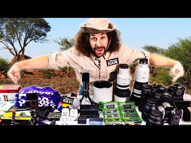 What’s In My Camera Bag - African Photo Safari Edition