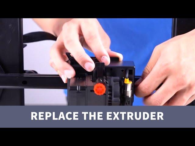 Replace the extruder for Anycubic Kobra