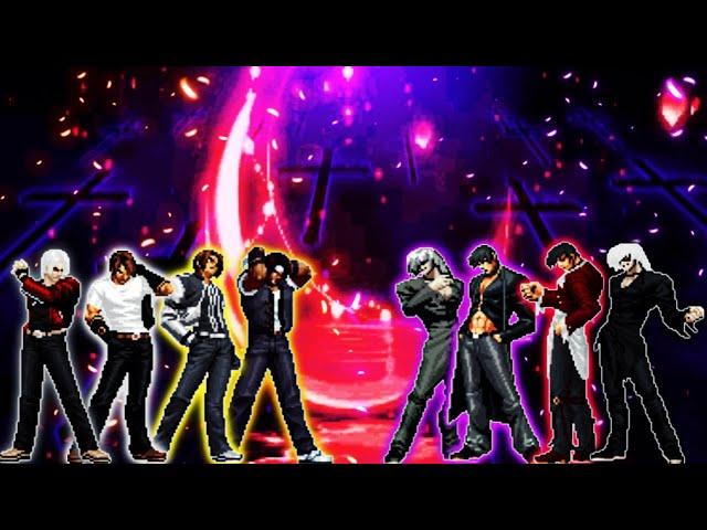 Hyper Kyo Team VS Hyper Iori Team [Request Match] KOF MUGEN | SK Mugen