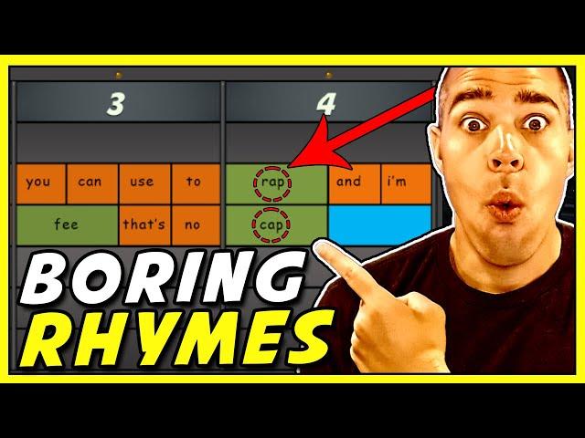Why Your Rhymes Are So BORING! | How To Rhyme Better