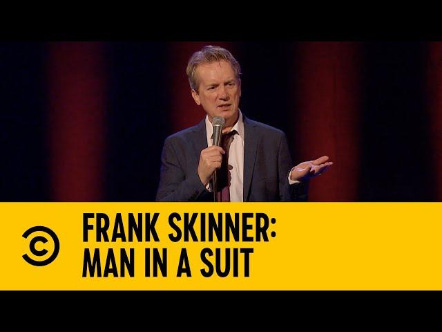 'There Aren't Many Grey Haired Male Celebrities' | Frank Skinner Man In A Suit