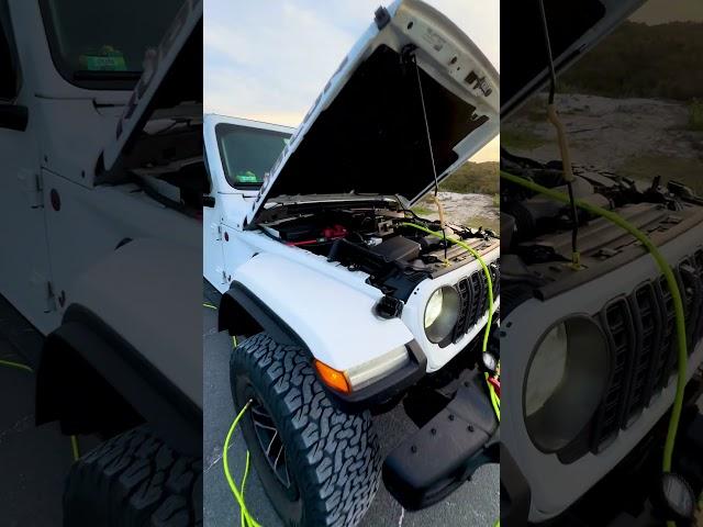 Jeep Wrangler NAPA Air Compressor  under the hood 4 month update - No Issues! #jeeplife #offroad