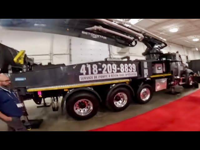 Betonstar Concrete Pumps at Canadian Concrete Expo 2024