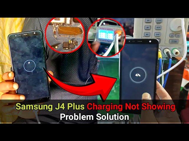 Samsung J4 Plus Charging Not Show Problem Solution | Samsung J4 Plus Charging Not Working Solution